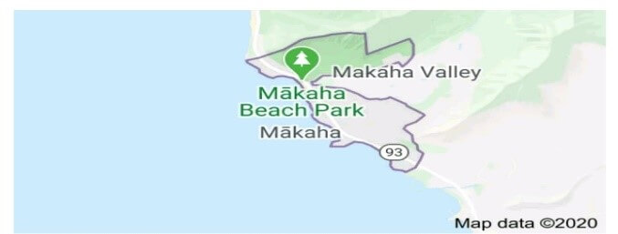 Makaha-map-hawaii