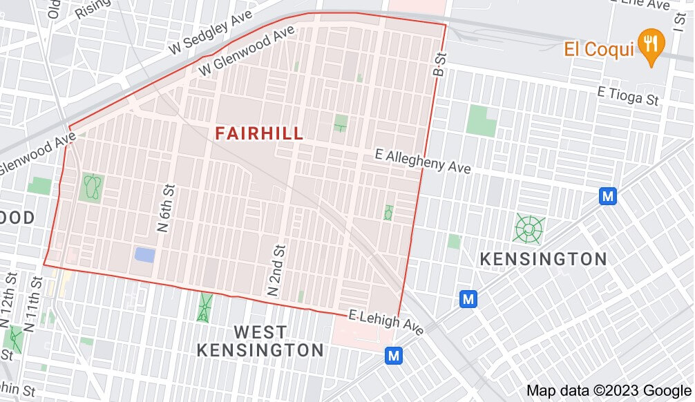 Fairhill Map 2023
